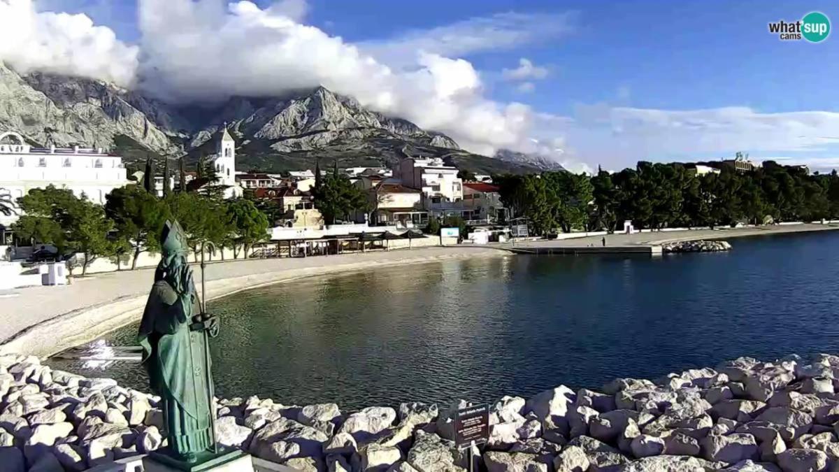 Apartman Rivana Baška Voda Kültér fotó